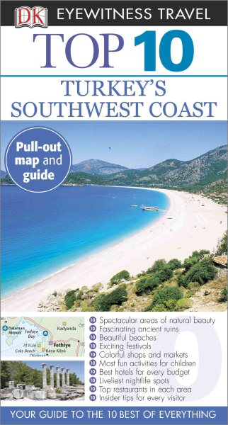 Top 10 Turkey's South Coast (EYEWITNESS TOP 10 TRAVEL GUIDE) cover