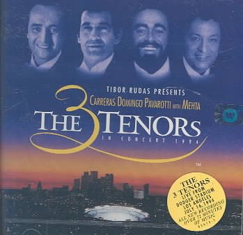 The 3 Tenors in Concert 1994 cover