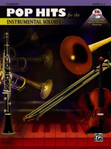 Pop Hits for the Instrumental Soloist: Clarinet, Book & CD cover