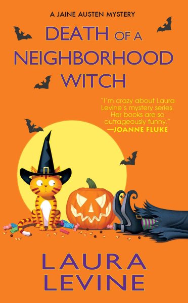 Death of a Neighborhood Witch (A Jaine Austen Mystery) cover