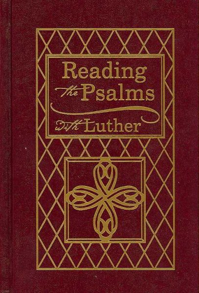 Reading the Psalms with Luther cover