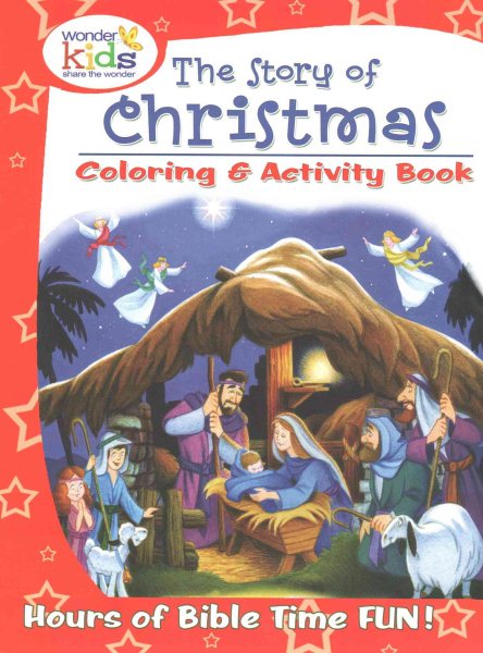 The Story of Christmas Coloring & Activity Book cover