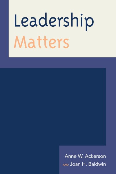 LEADERSHIP MATTERS (American Association for State and Local History) cover