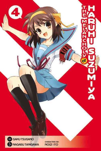 The Melancholy of Haruhi Suzumiya, Vol. 4 - manga cover
