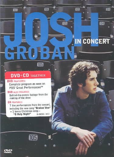 Josh Groban In Concert (with Bonus CD) cover