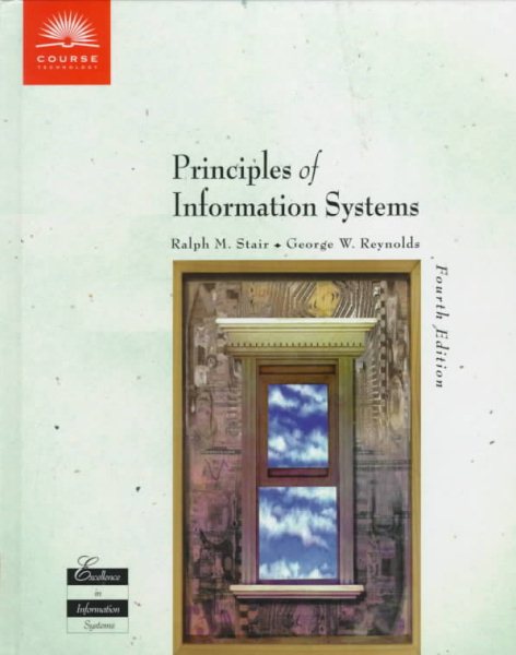 Principles of Information Systems: A Managerial Approach cover