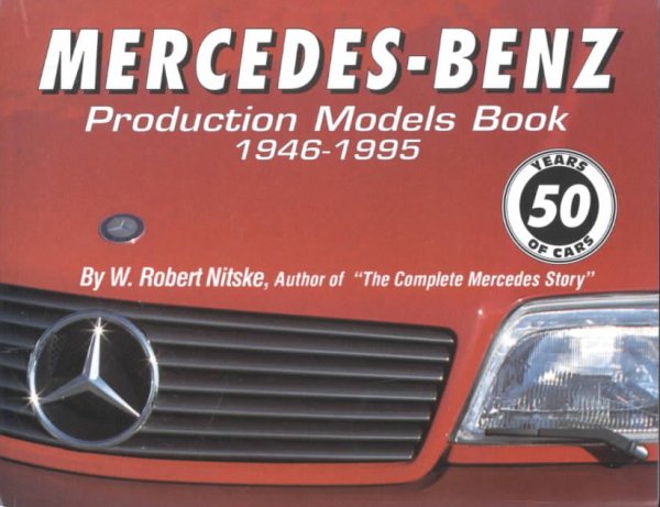 Mercedes Benz Production Models Book 1946-95 cover