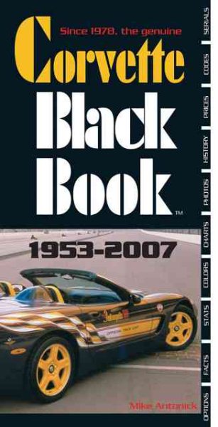 Corvette Black Book 1953-2007 cover