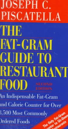The Fat-Gram Guide to Restaurant Food cover