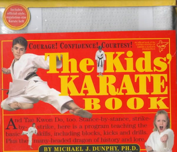 The Kids' Karate Book & Karate Belt cover