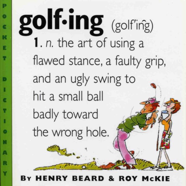 Golfing: A Duffer's Dictionary cover