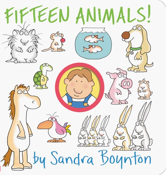 Fifteen Animals! (Boynton on Board) cover