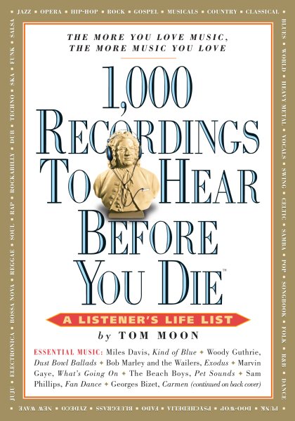 1,000 Recordings to Hear Before You Die (1,000... Before You Die Books) cover