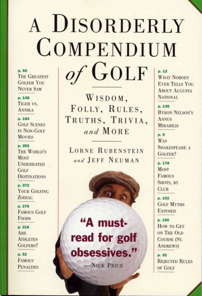A Disorderly Compendium of Golf cover