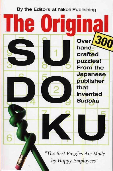 Original Sudoku cover