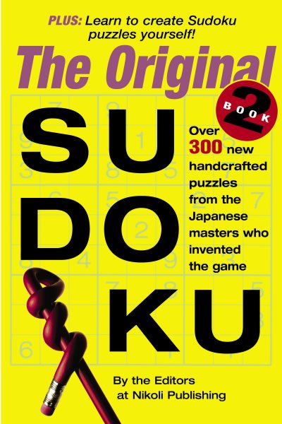 The Original Sudoku Book 2 cover