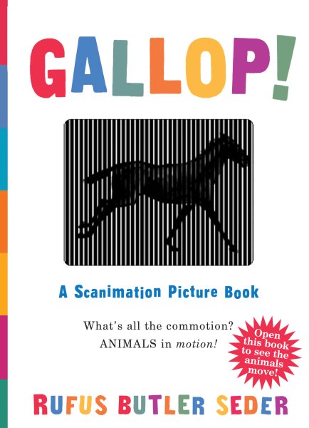 Gallop!: A Scanimation Picture Book cover
