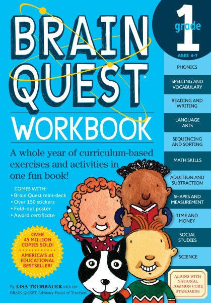 Brain Quest Workbook: Grade 1 cover