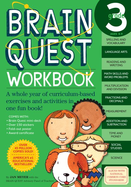 Brain Quest Workbook: Grade 3 cover