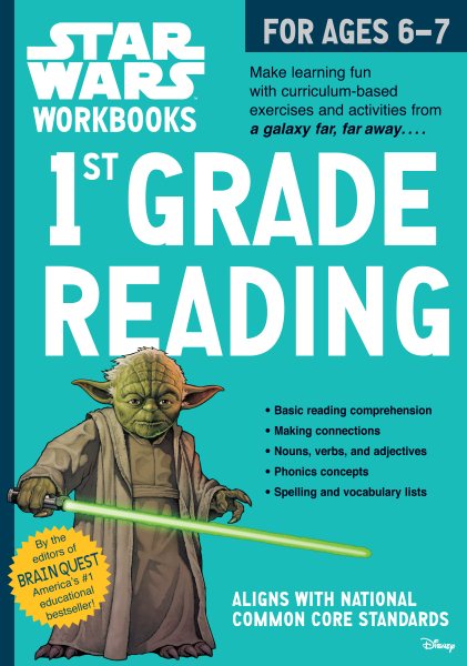 Star Wars Workbook: 1st Grade Reading (Star Wars Workbooks) cover