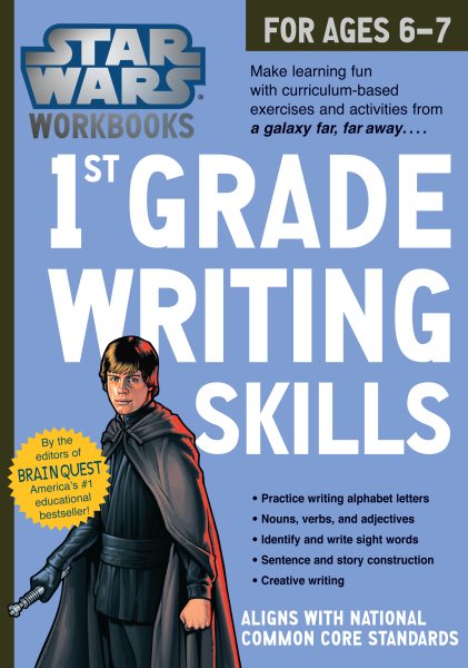 Star Wars Workbook: 1st Grade Writing Skills (Star Wars Workbooks) cover