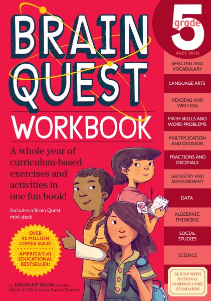Brain Quest Workbook: Grade 5 cover