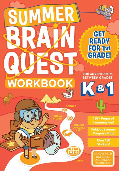 Summer Brain Quest: Between Grades K & 1 cover