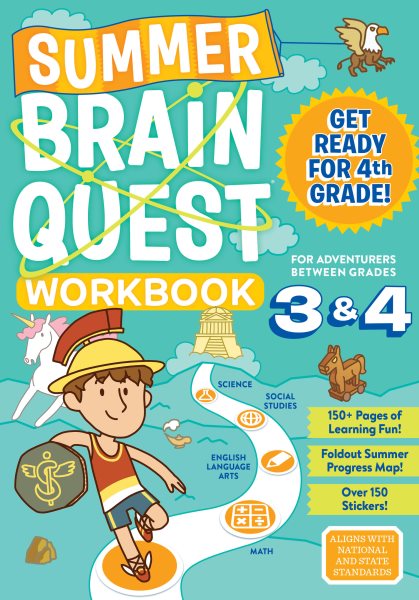 Summer Brain Quest: Between Grades 3 & 4 cover