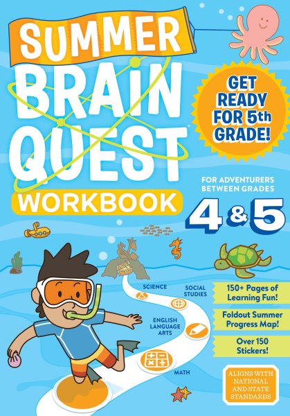 Summer Brain Quest: Between Grades 4 & 5 cover