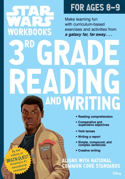 Star Wars Workbook: 3rd Grade Reading and Writing (Star Wars Workbooks) cover