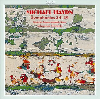 Michael Haydn: Symphonies 34-39 cover