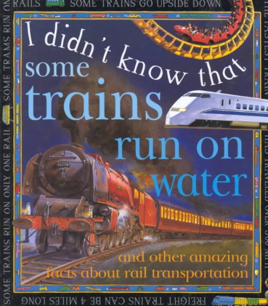 I Didn'T Know:Trains Run/Water (I Didn't Know That) cover
