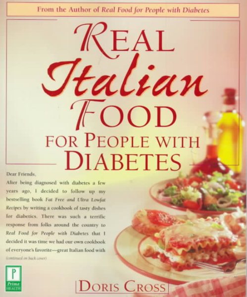 Real Italian Food for People with Diabetes cover