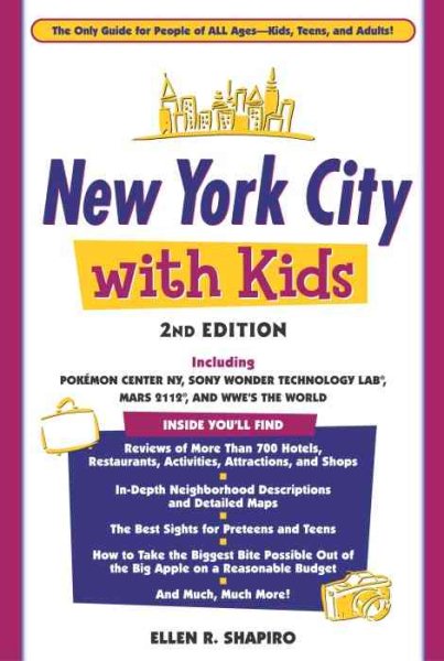 New York City with Kids, 2nd Edition (Travel Guide) cover