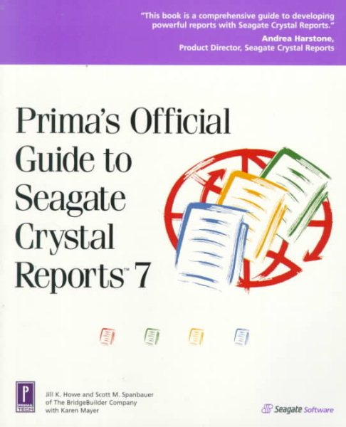 Prima's Official Guide to Seagate Crystal Reports 7 cover