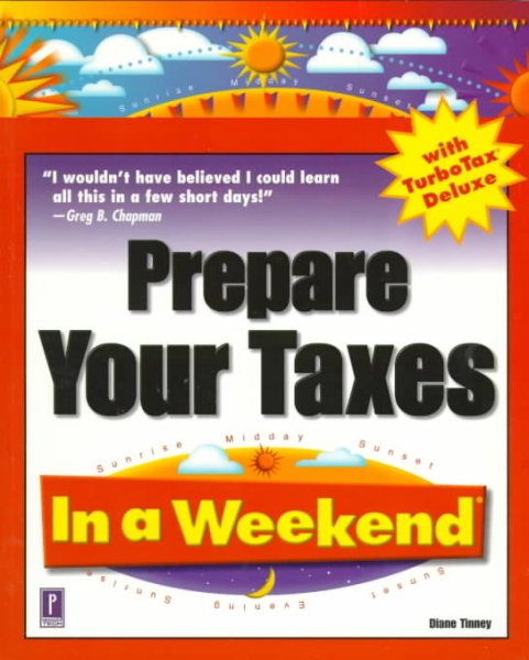 Prepare Your Taxes In a Weekend with TurboTax Deluxe cover