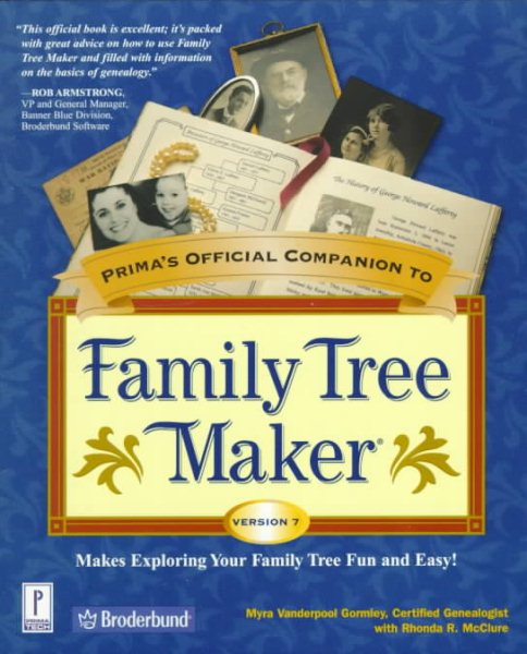 Prima's Official Companion to Family Tree Maker Version 7 cover
