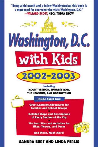 Washington, D.C., with Kids, 2002-2003 cover