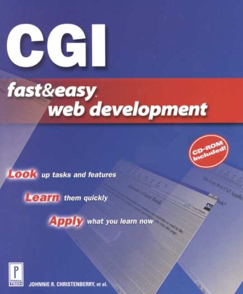 CGI Fast and Easy Web Development (Fast & Easy Web Development) cover