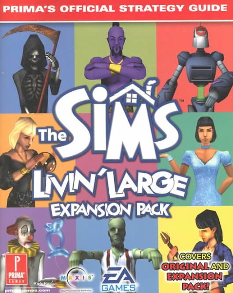 The Sims: Livin' Large: Prima's Official Strategy Guide cover
