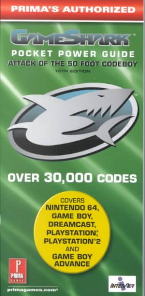 GameShark Pocket Power Guide 10th Edition: Prima's Official Strategy Guide cover