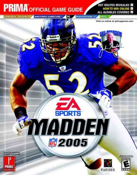 Madden NFL 2005 (Prima Official Game Guide) cover