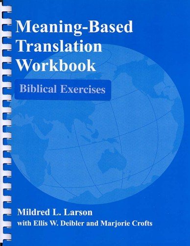 Meaning-Based Translation Workbook: Biblical Exercises cover