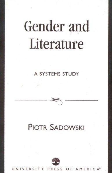 Gender and Literature: A Systems Study cover