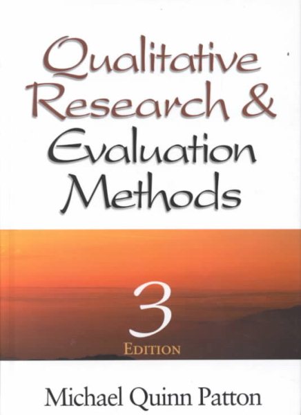 Qualitative Research & Evaluation Methods cover