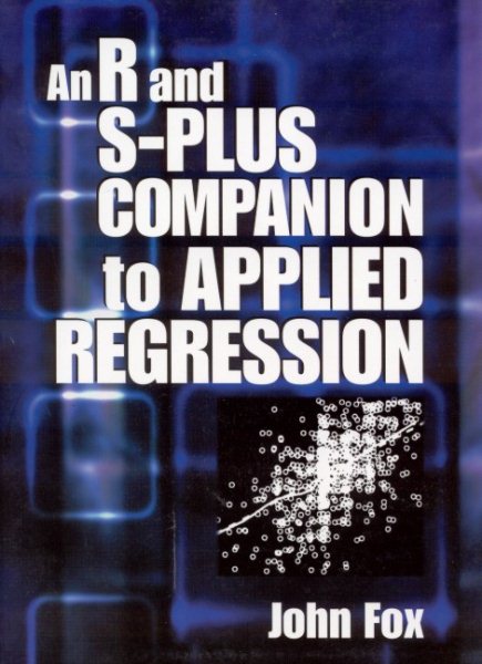 An R and S-Plus Companion to Applied Regression cover