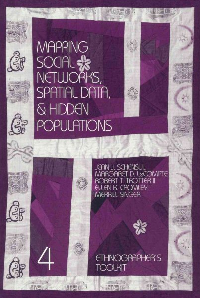 Mapping Social Networks, Spatial Data, and Hidden Populations (Ethnographer's Toolkit)