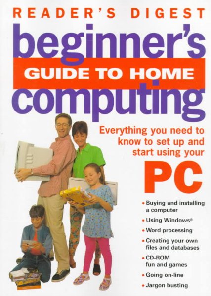 Reader's digest beginner's guide to home computing cover