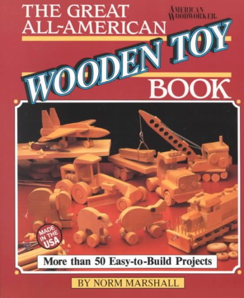 Great All-American Wooden Toybook cover