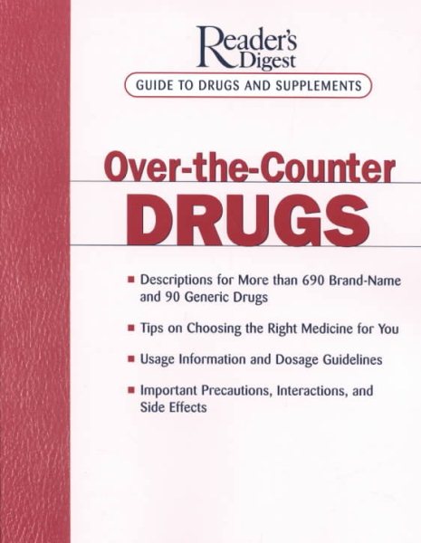 Reader's Digest Guide to Over The Counter Drugs cover